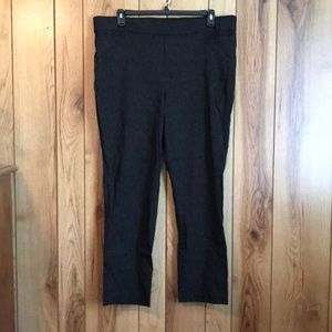 Black with grey dress pants.